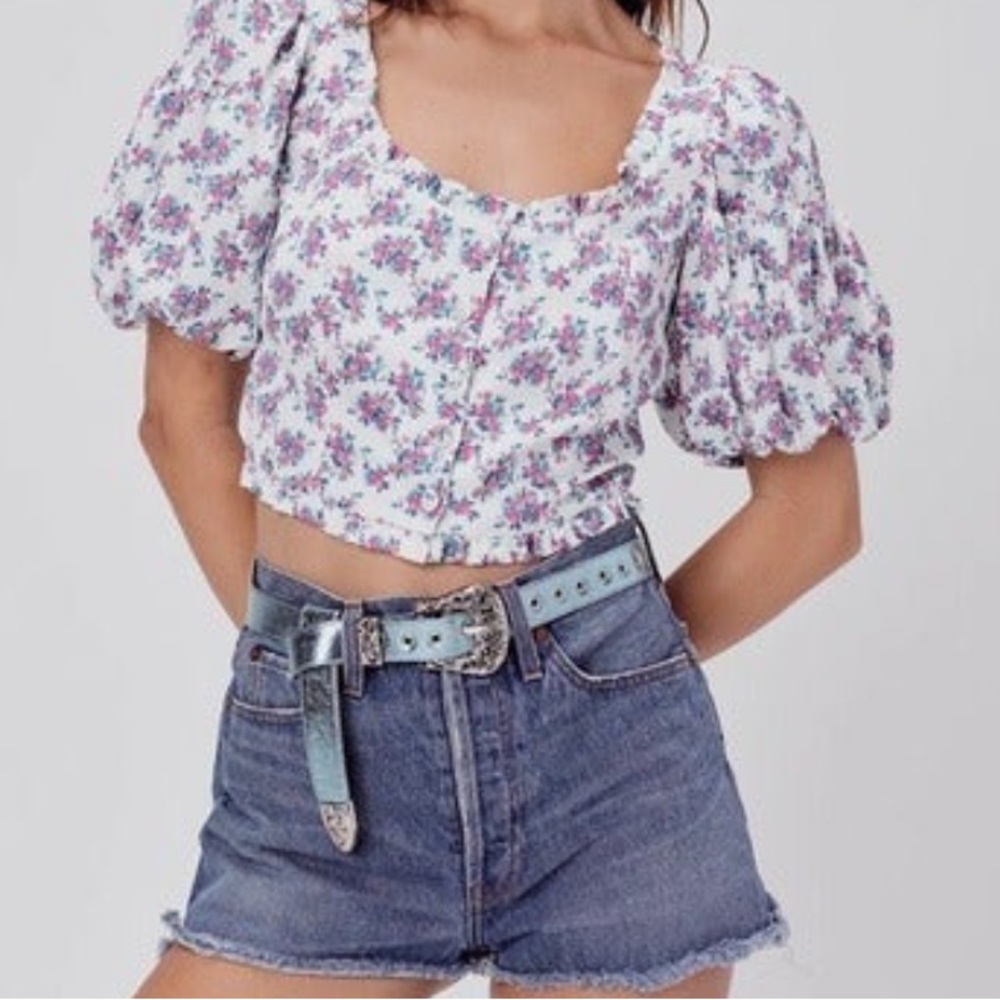 NWOT Taggart Crop Top For Love and Lemons Size S
